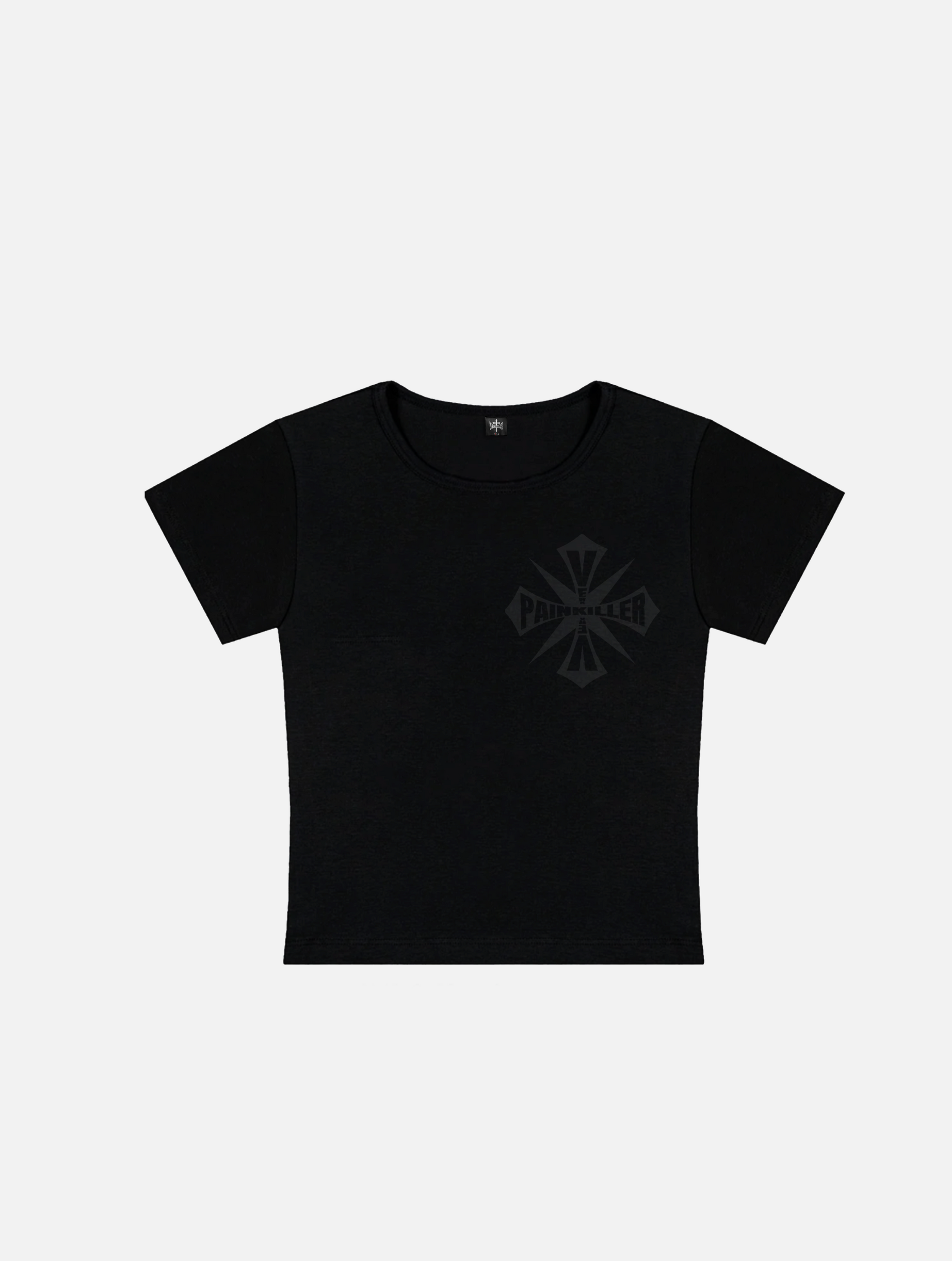 PAINKILLER BLACK BABY TEE