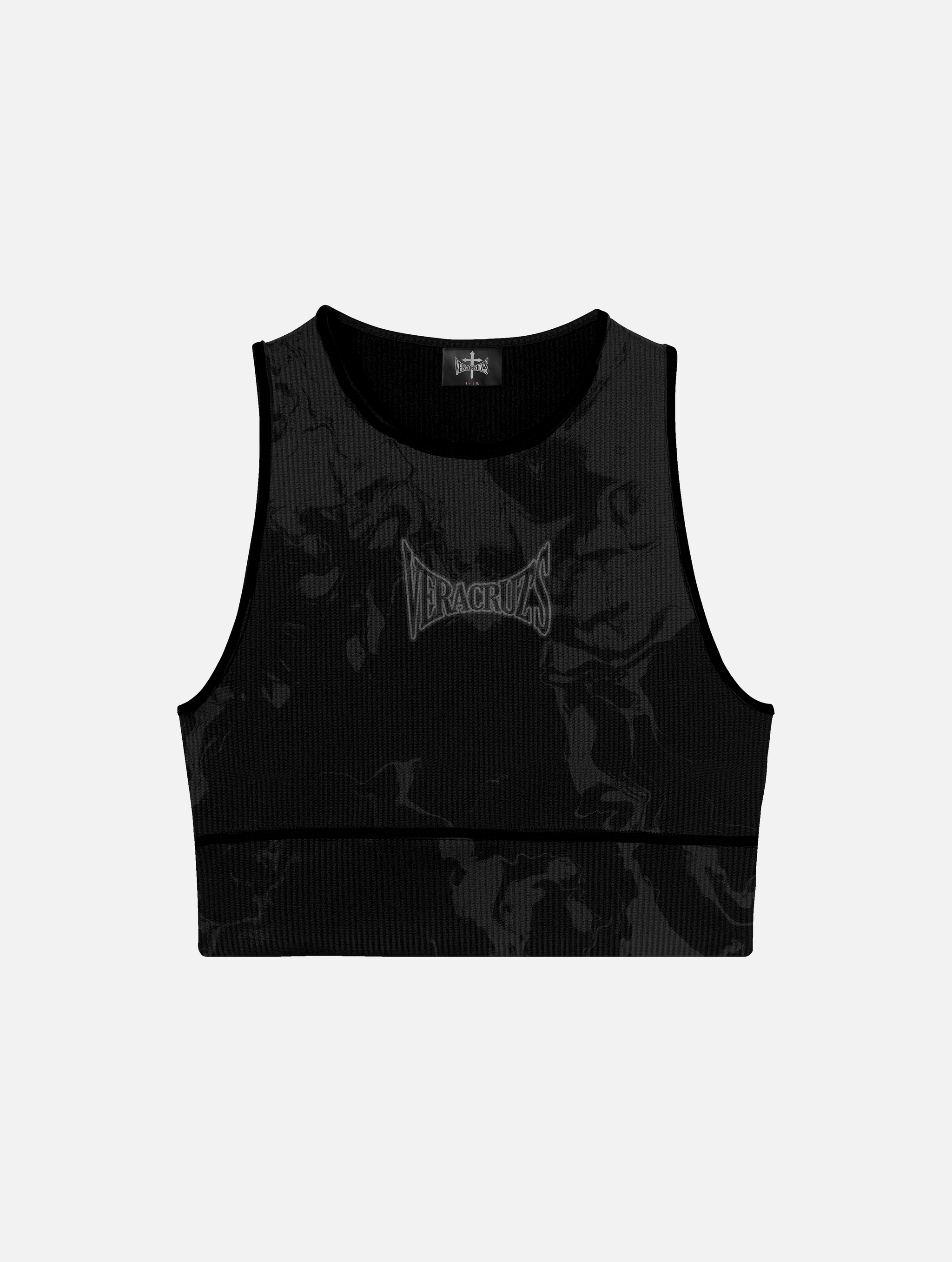 TRAGIC TANK TOP - BLACK